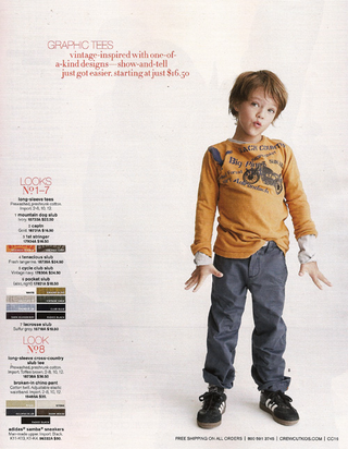 Illustration for article titled J.Crew's Ovary-Busting Child Models Should Come With A Warning